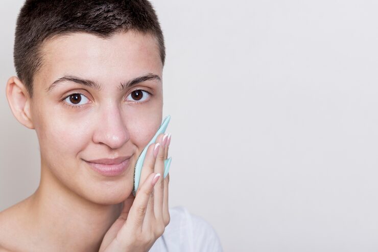 woman looking camera cleaning face 23 2148287342 woman looking camera cleaning face 23 2148287342